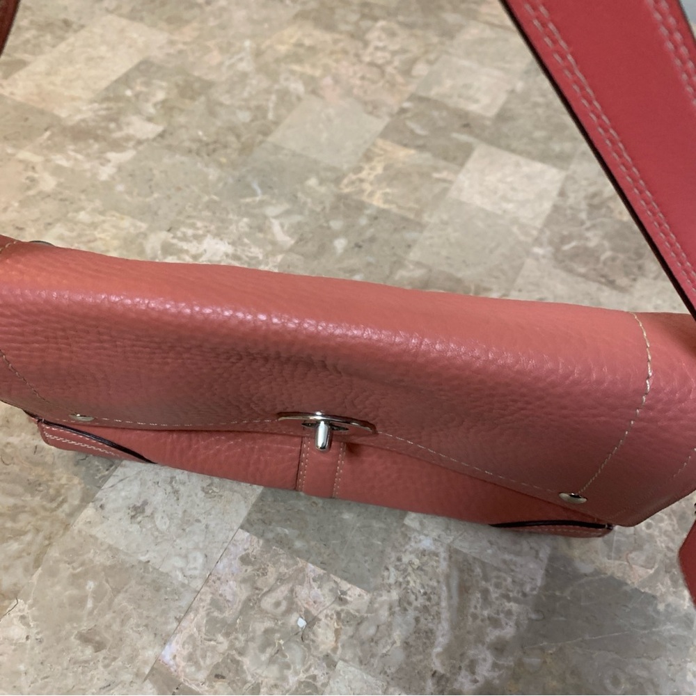 Coach Hamilton Convertible Bag Salmon Nantucket Red Pink F13957 Shoulder Satchel - Picture 16 of 16